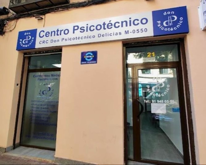 Don Psicotécnico Delicias calle Cáceres