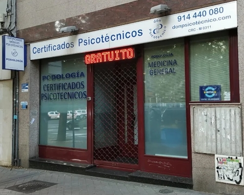 Don Psicotécnico Calle Trafalgar